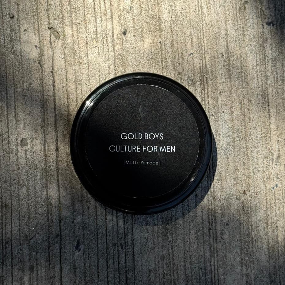 Pomada Matte de la línea Gold Boys Culture For Men